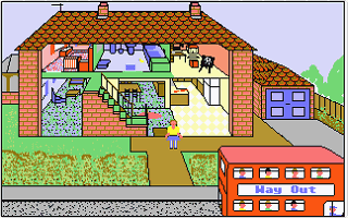 Let's Spell at Home atari screenshot
