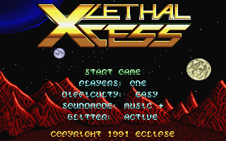 Lethal Xcess - Wings of Death II atari screenshot