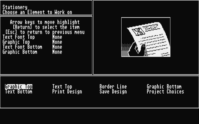 Let's Make Caldendars & Stationery atari screenshot