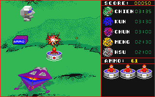 Liberator atari screenshot