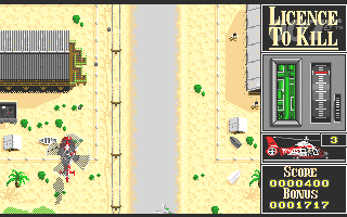 Licence to Kill atari screenshot