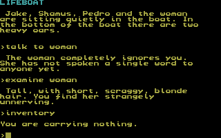 Lifeboat atari screenshot