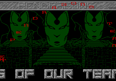 Lightning Demo (The) atari screenshot