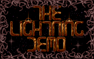 Lightning Demo (The) atari screenshot