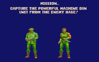 Line of Fire atari screenshot