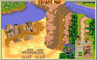 Line of Fire atari screenshot
