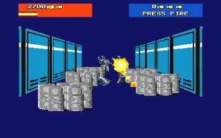 Line of Fire atari screenshot