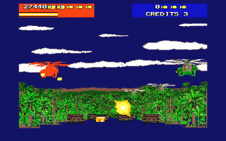 Line of Fire atari screenshot