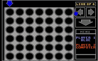 Line Of Four atari screenshot