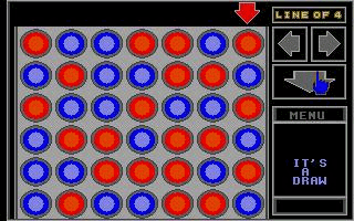 Line Of Four atari screenshot
