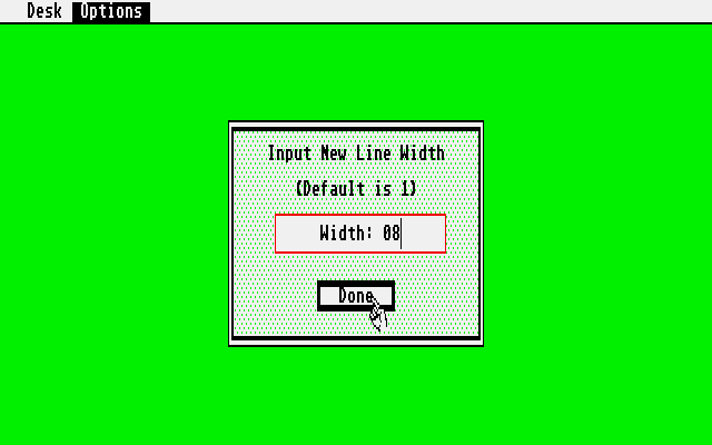 Linesizer atari screenshot