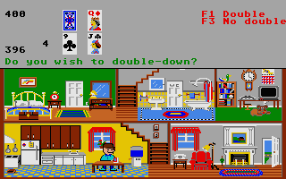Little Computer People atari screenshot