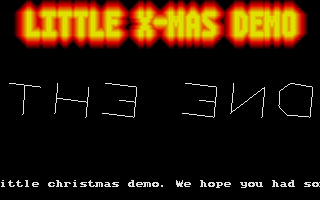 Little X-Mas Demo (The) atari screenshot