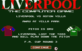 Liverpool - The Computer Game atari screenshot