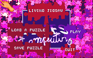 Living Jigsaw atari screenshot