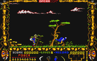 Livingstone II atari screenshot
