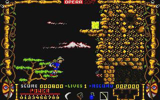 Livingstone II atari screenshot