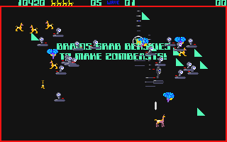 Llamatron atari screenshot