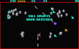 Llamatron atari screenshot