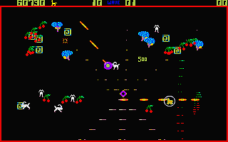 Llamatron atari screenshot