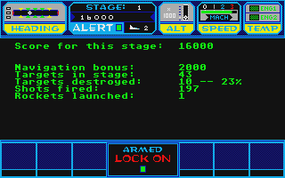 Lock-On atari screenshot