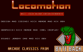 Locomotion atari screenshot