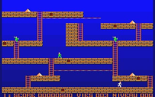 Lode Runner atari screenshot