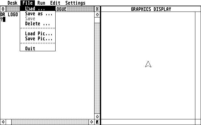 Logo atari screenshot