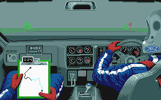 Lombard RAC Rally atari screenshot