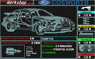 Lombard RAC Rally atari screenshot