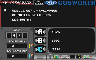 Lombard RAC Rally atari screenshot