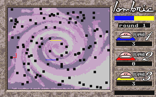 Lombric atari screenshot