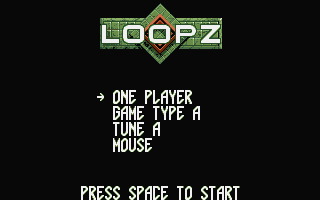 Loopz atari screenshot
