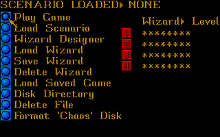 Lords of Chaos atari screenshot