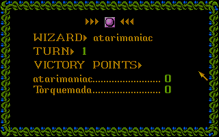 Lords of Chaos atari screenshot