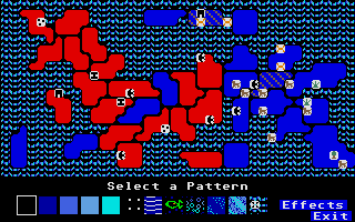 Lords of Conquest atari screenshot