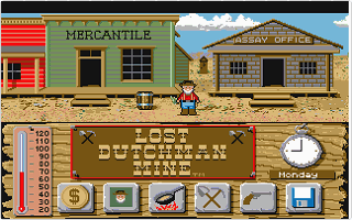 Lost Dutchman Mine atari screenshot