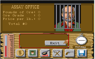 Lost Dutchman Mine atari screenshot