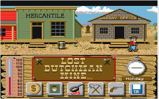 Lost Dutchman Mine atari screenshot
