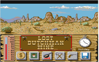 Lost Dutchman Mine atari screenshot
