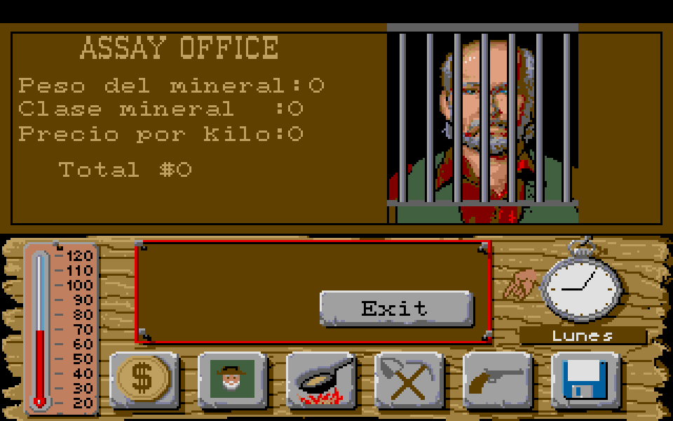 Lost Dutchman Mine atari screenshot