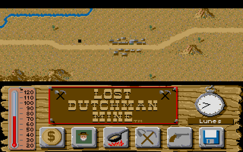 Lost Dutchman Mine atari screenshot
