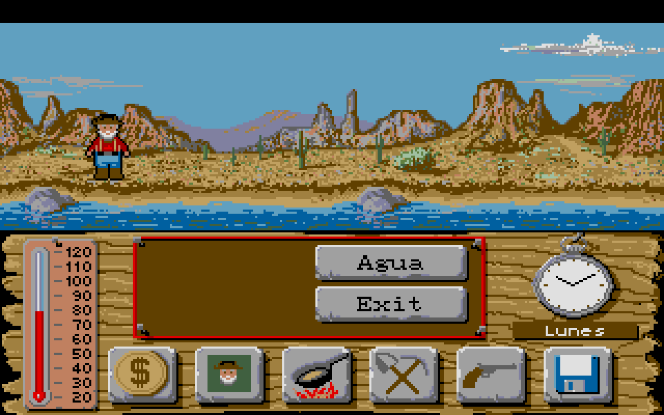 Lost Dutchman Mine atari screenshot