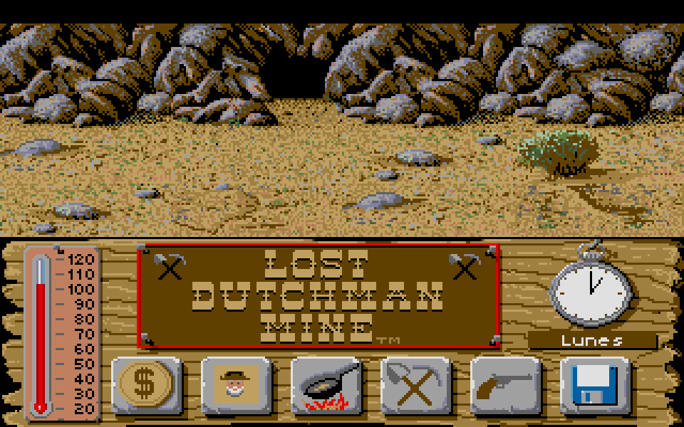 Lost Dutchman Mine atari screenshot