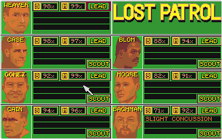 Lost Patrol (The) atari screenshot