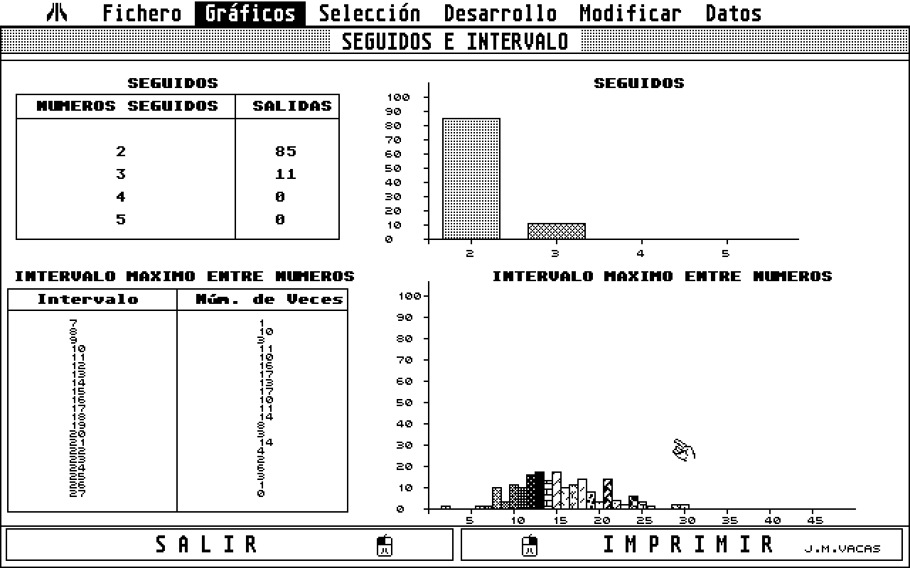 Loteria Primitiva atari screenshot