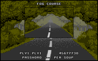 Lotus Turbo Challenge II atari screenshot