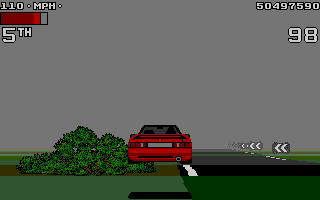 Lotus Turbo Challenge II atari screenshot