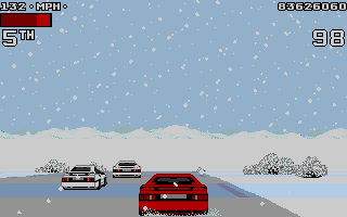 Lotus Turbo Challenge II atari screenshot