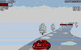 Lotus Turbo Challenge II atari screenshot